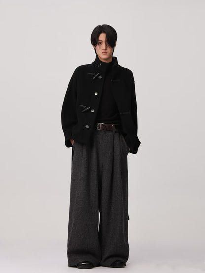 PURE WOOL FALL JACKET