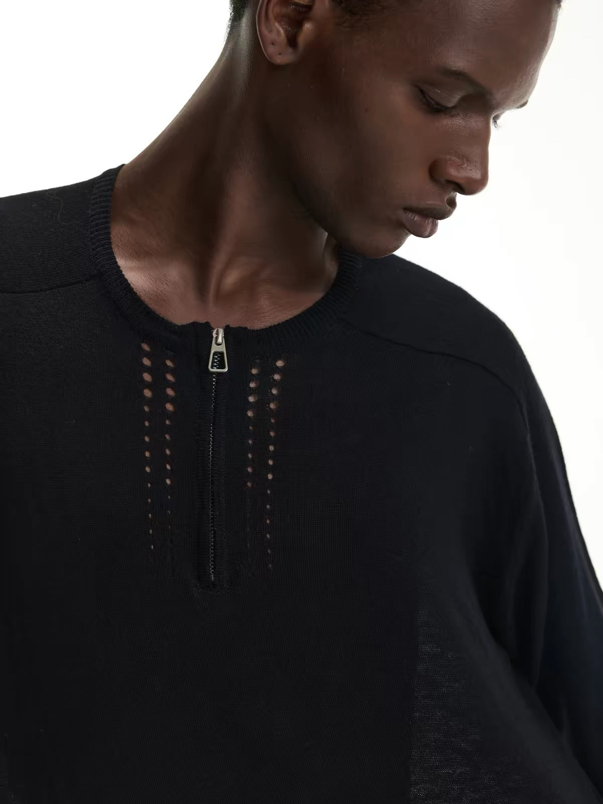 LIGHTWEIGHT WOOL-BLEND LONG SLEEVE