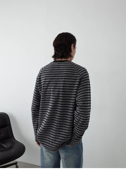 VINTAGE STRIPED RELAXED T-SHIRT