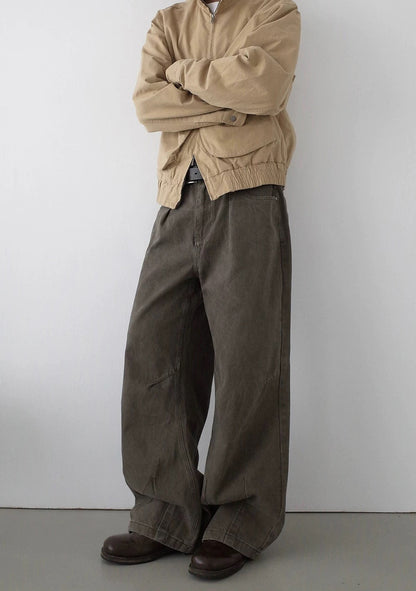 VINTAGE CURVED JEANS