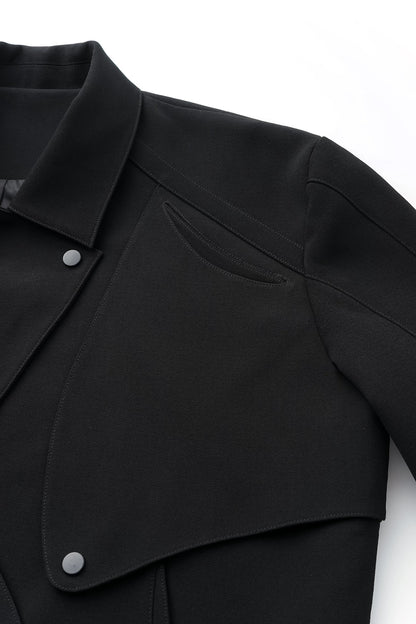 TEXTURED WAVE JACKET