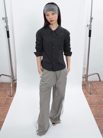 CHECK PATTERN SHIRT
