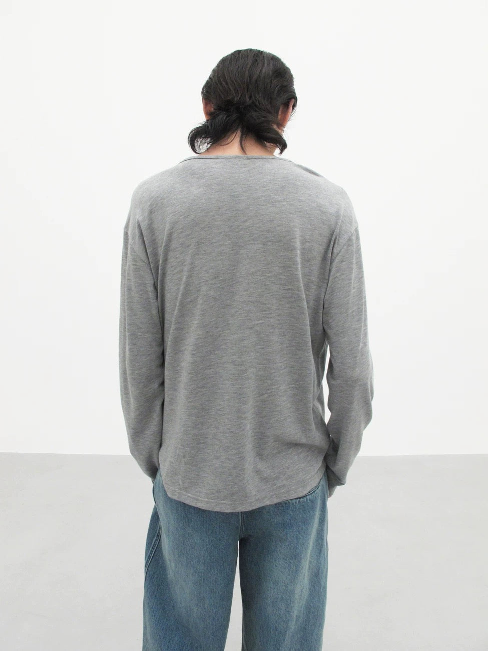 LINEN COZY BOXY TEE