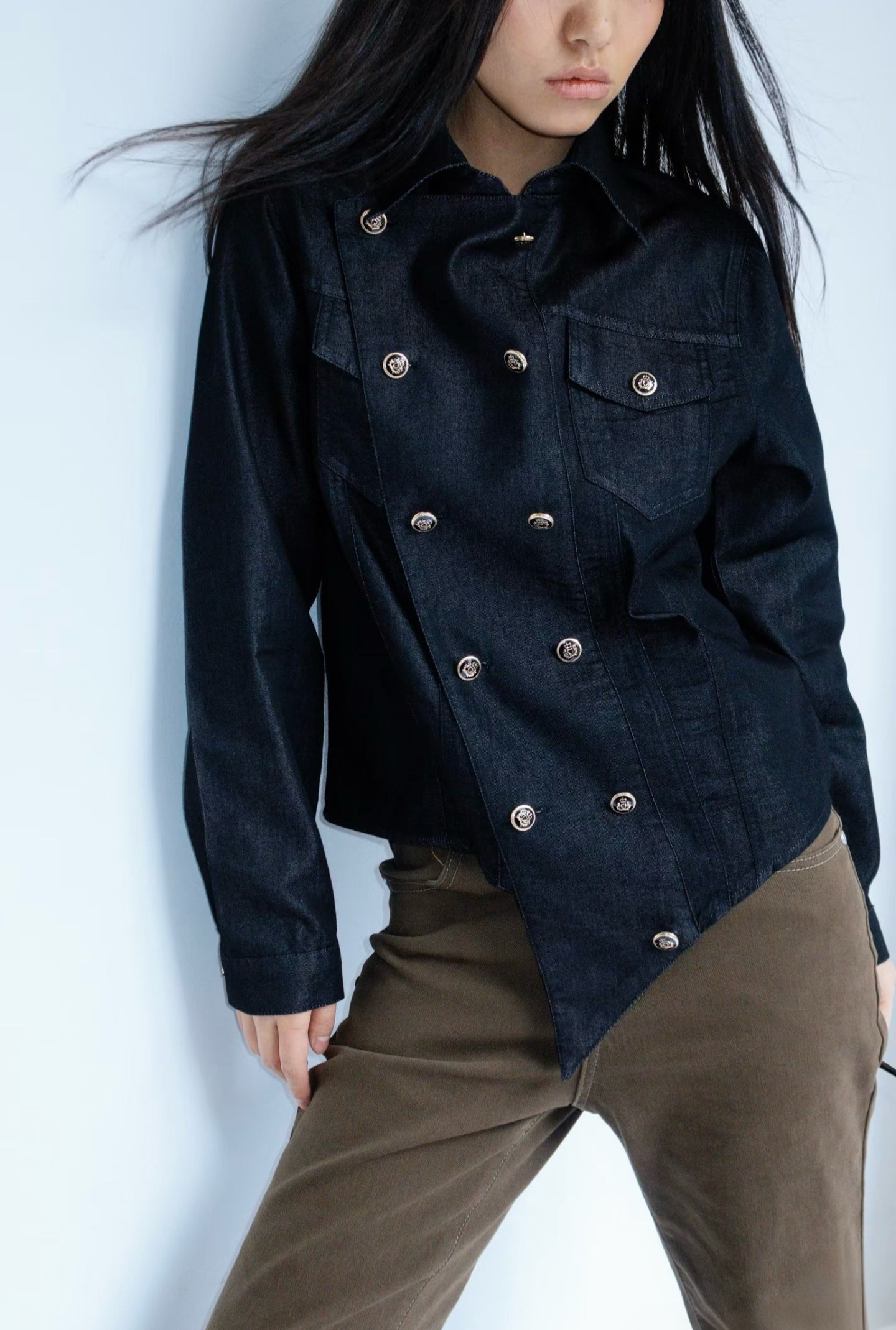 DENIM CHIVALRY SHIRT JACKET