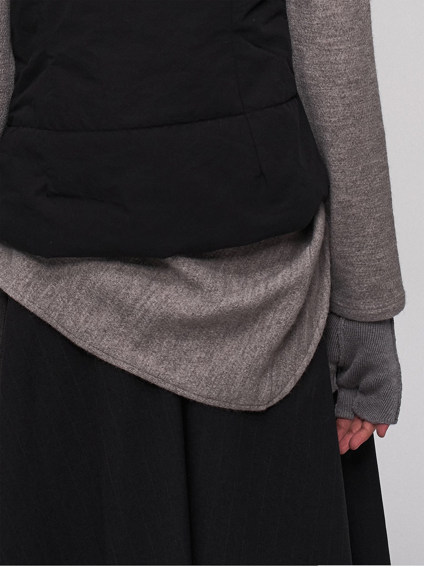 HALF-FINGER KNIT GLOVES