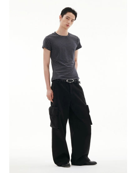 STRIPE SLIM TEE
