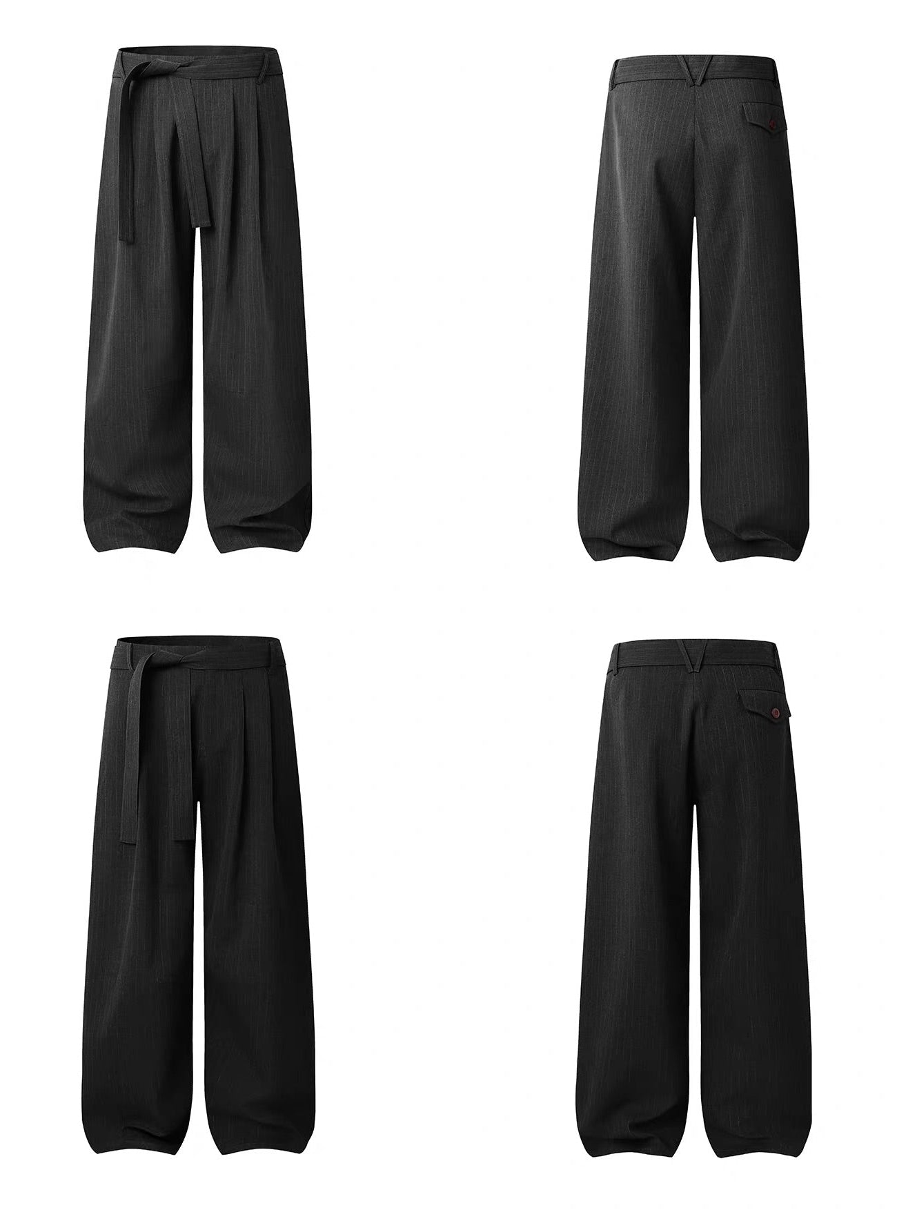 CASUAL DRAPE SUIT PANTS