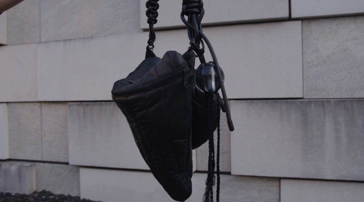 FAUX LEATHER CROSSBODY LAPTOP BAG
