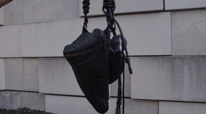 FAUX LEATHER CROSSBODY LAPTOP BAG