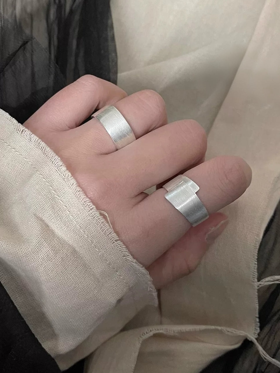 CHILL PILL SILVER RING