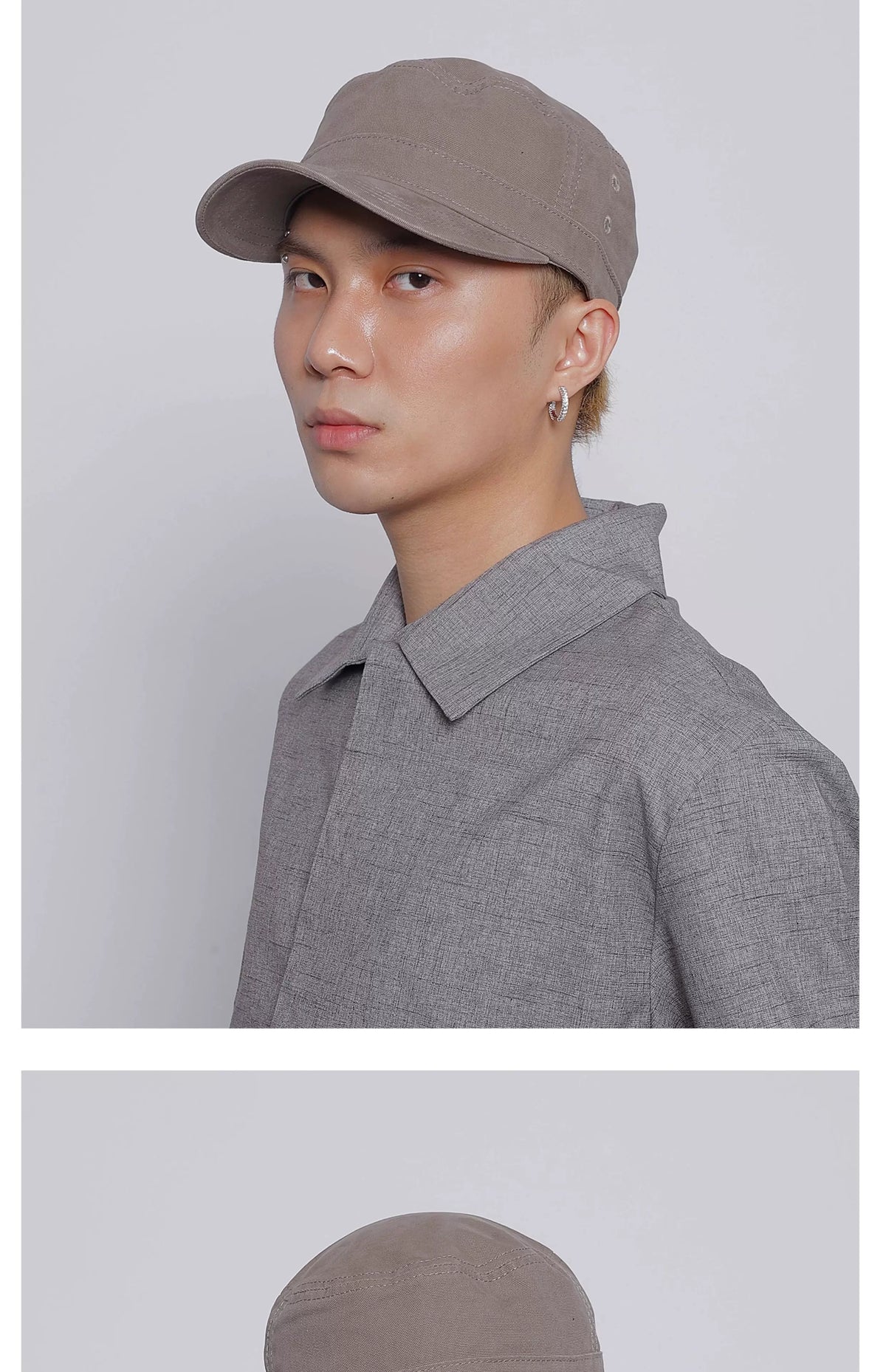 WASHED FLAT TOP CAP 22