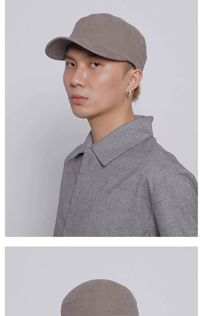 WASHED FLAT TOP CAP 22