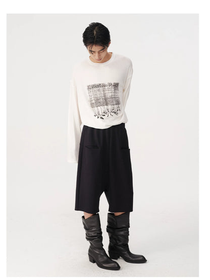 LOW-RISE POCKET SHORTS
