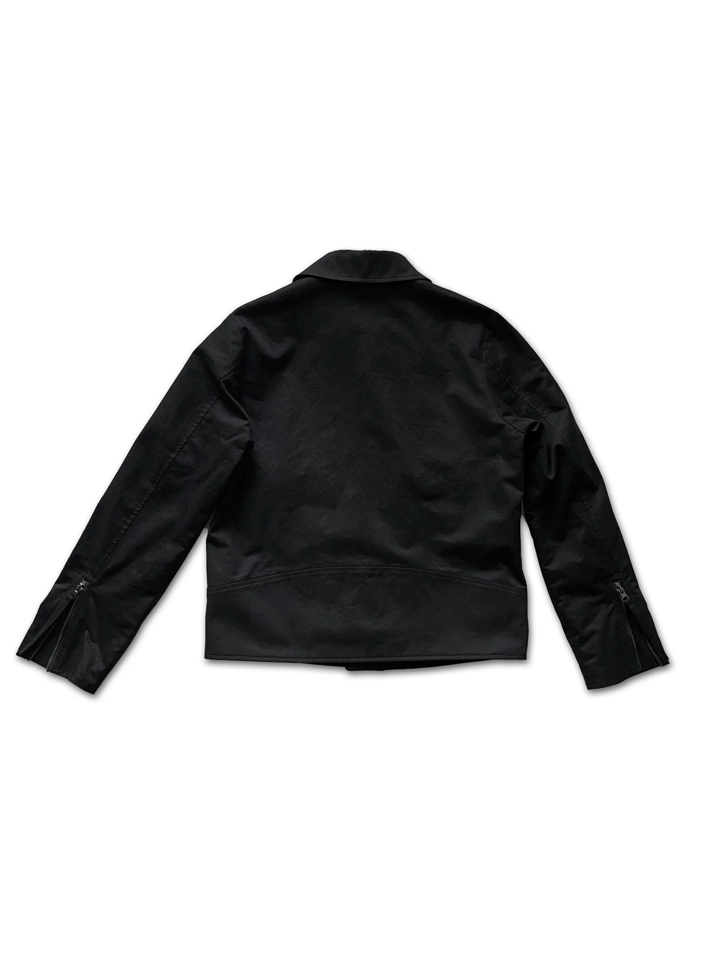 SLANT ZIP SHORT JACKET