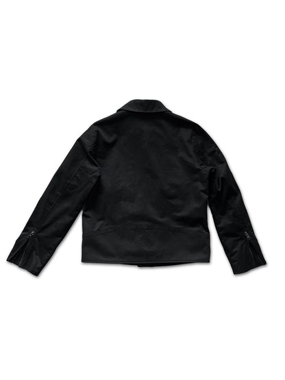 SLANT ZIP SHORT JACKET