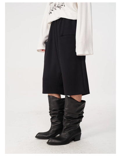 LOW-RISE POCKET SHORTS