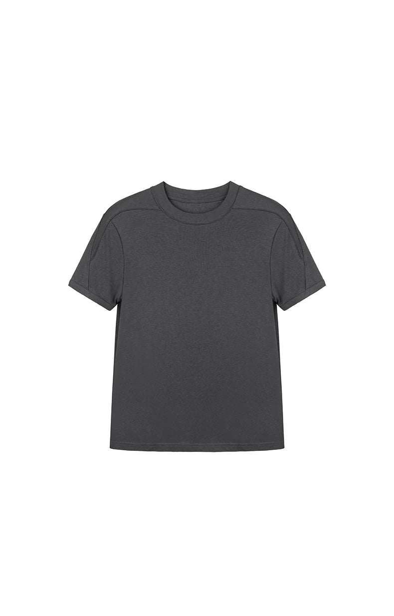 HIGH-STRETCH CUT-OUT T-SHIRT