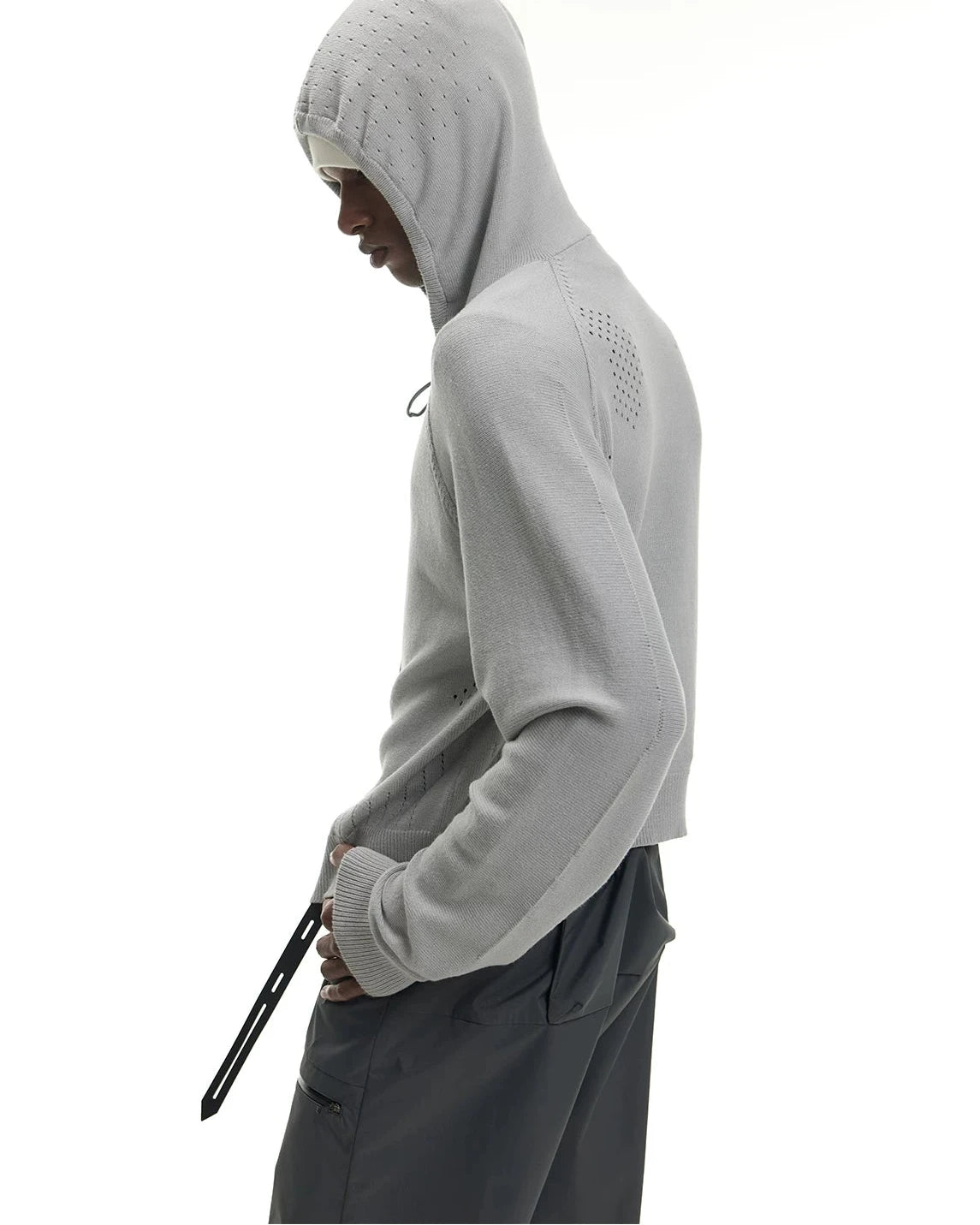 OPENWORK CROPPED FITNESS HOODIE
