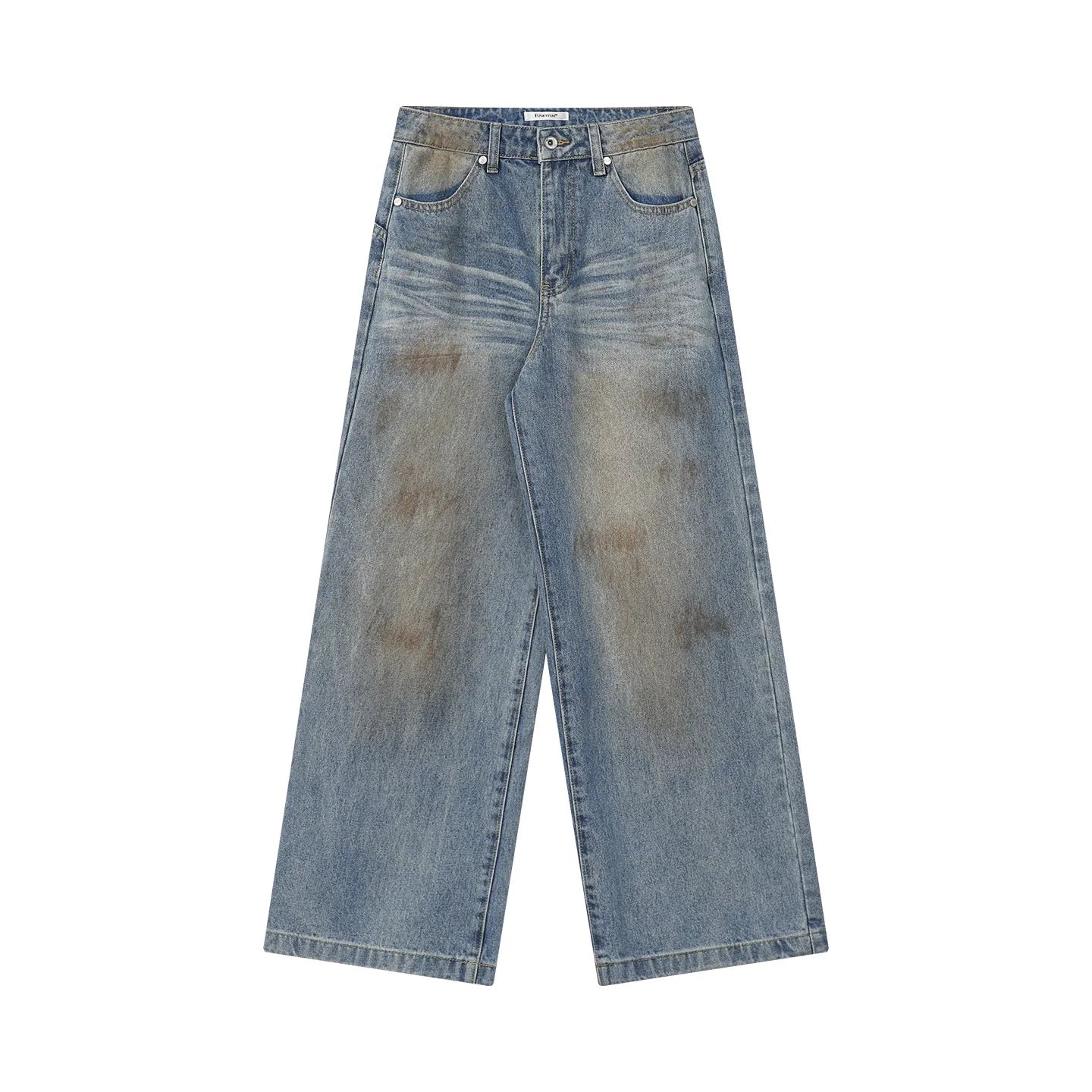 FUNKY BLUE STRAIGHT JEANS