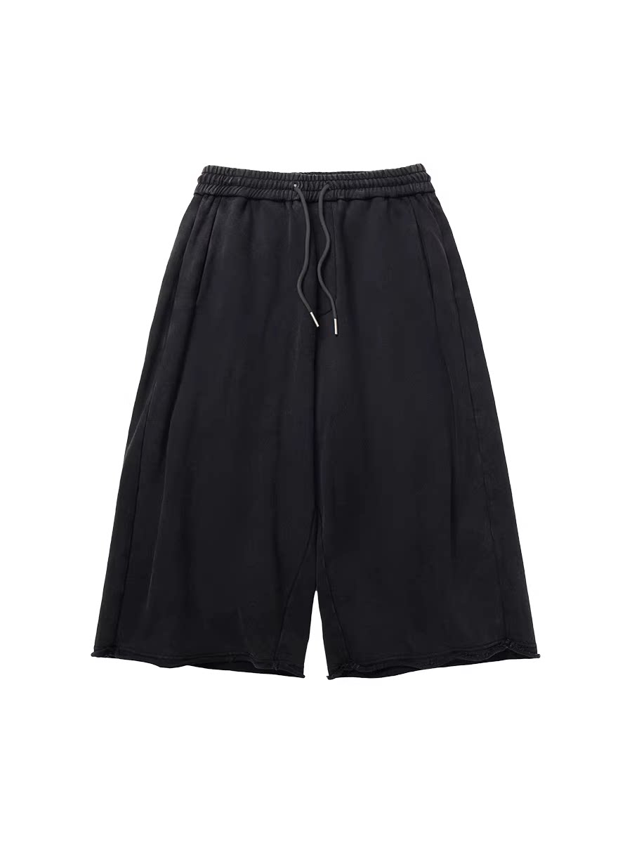 WASHED SLOUCHY SWEAT SHORTS