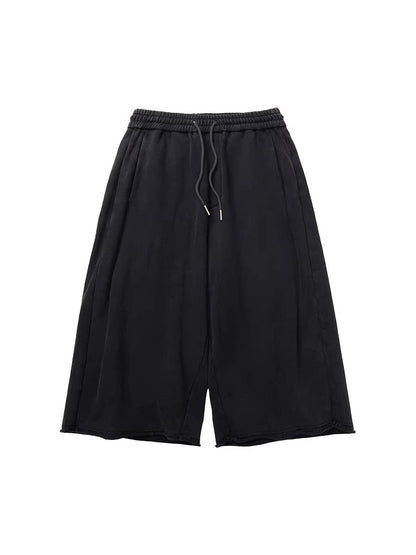 WASHED SLOUCHY SWEAT SHORTS
