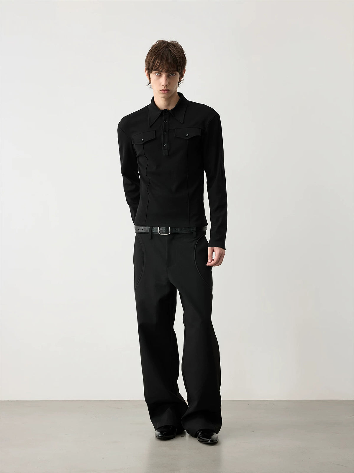 SLIM-FIT LONG SLEEVE SHIRT