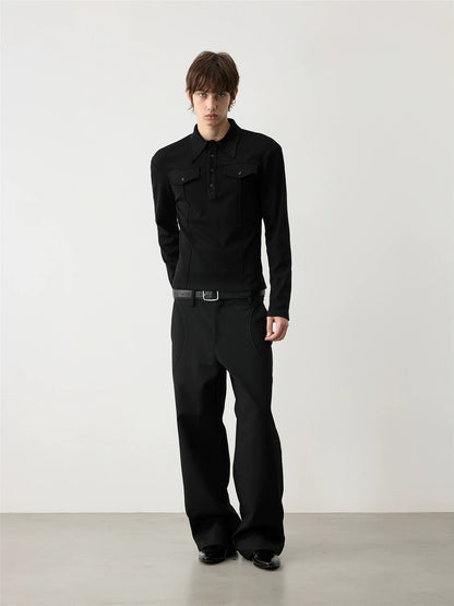 SLIM-FIT LONG SLEEVE SHIRT