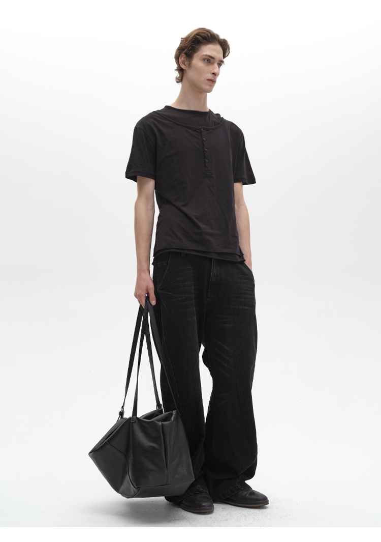 LAYERED SHORT SLEEVE TEE