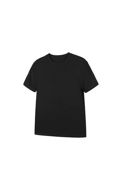HIGH-STRETCH CUT-OUT T-SHIRT