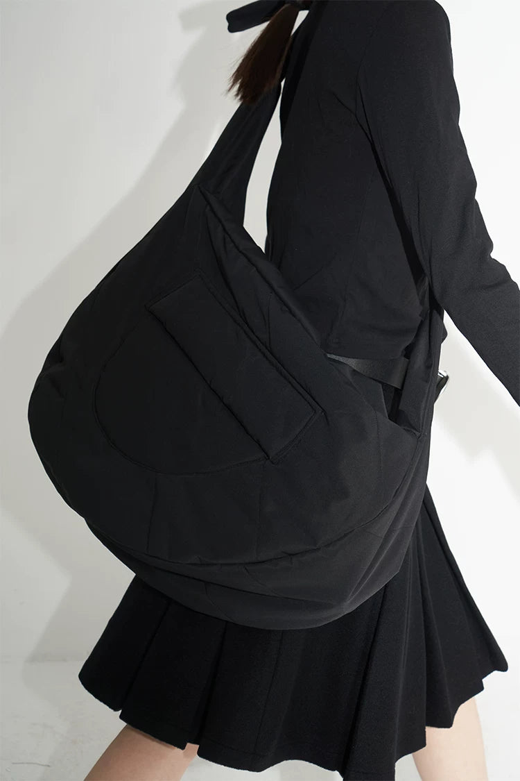 D SHAPED PADDED SHOULDER BAG 8