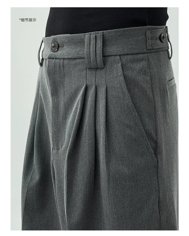 PLEATED CASUAL JORTS