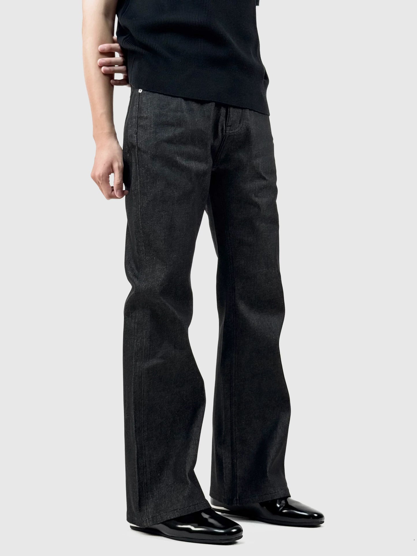 RAW BLACK CRAFTED JEANS