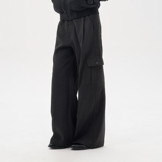 TWEED A-LINE TROUSERS