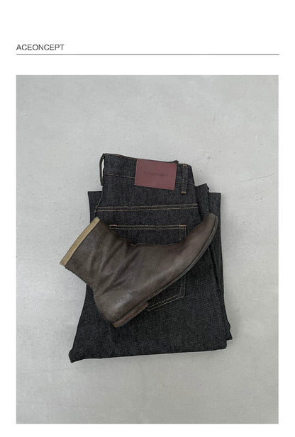 VINTAGE WIDE-LEG COMMUTER PANTS