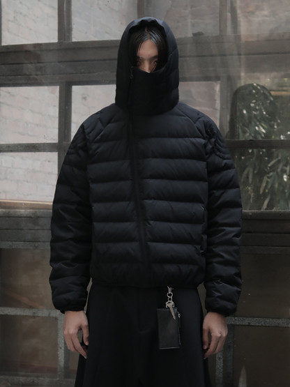 LIGHTWEIGHT HOODED DOWN JACKET