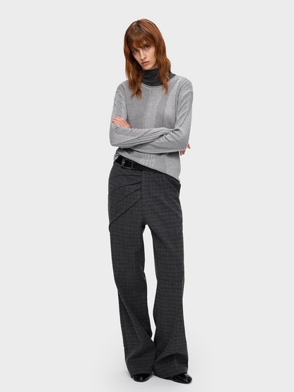 MIXED STITCH OPENWORK KNIT 22