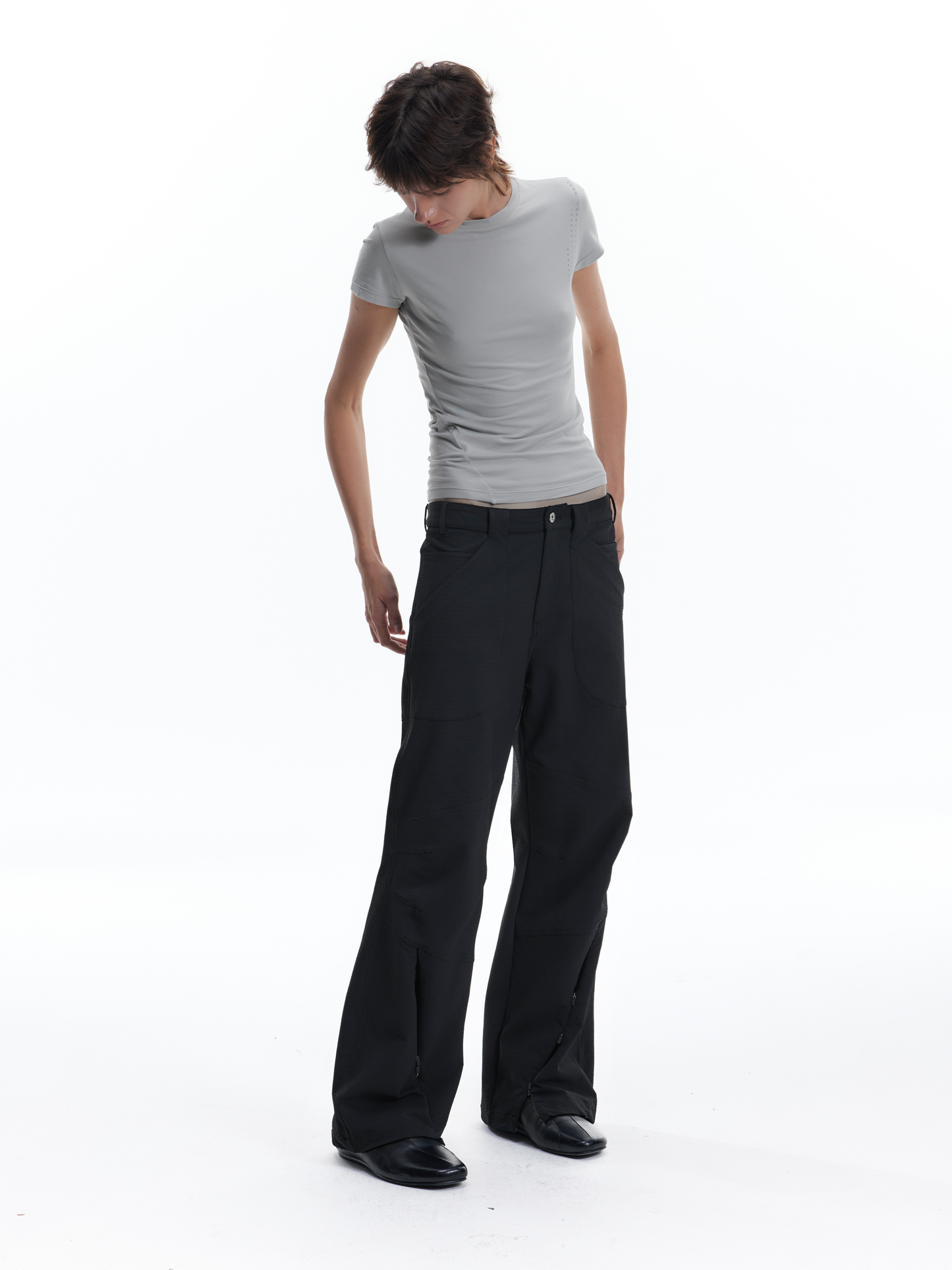 AMMONIA-FREE BREATHABLE PLEATED PANTS