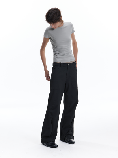AMMONIA-FREE BREATHABLE PLEATED PANTS