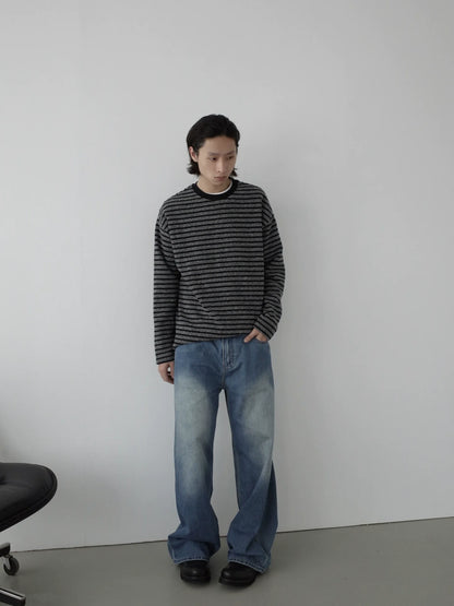 VINTAGE STRIPED RELAXED T-SHIRT