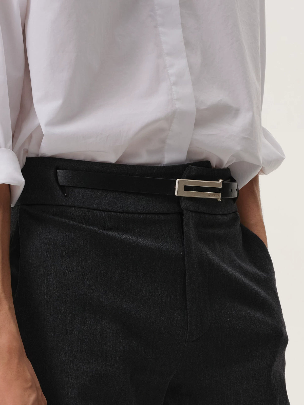 BAR KEY LEATHER BELT 4
