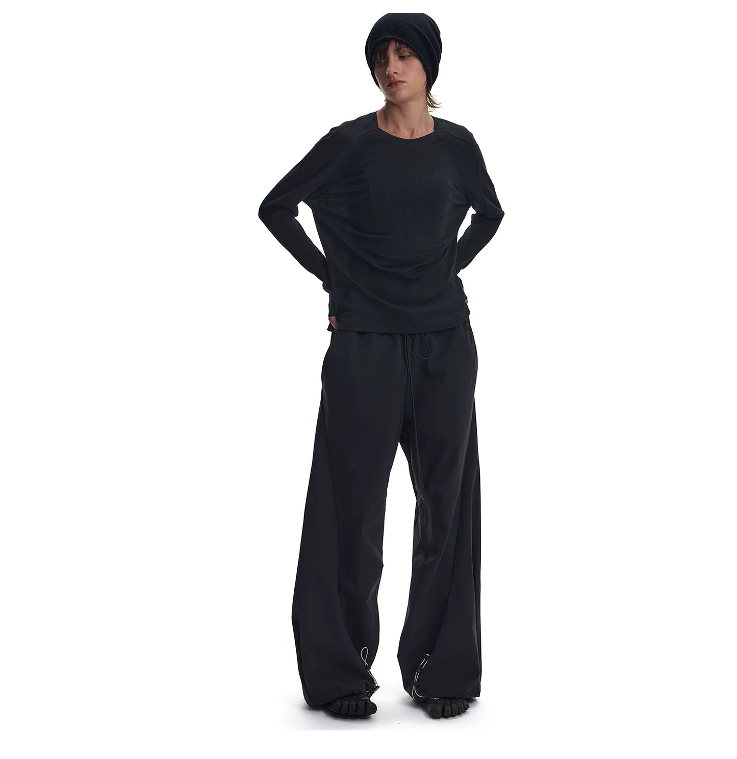 QUICK-DRY FLARED SOFTSHELL PANTS