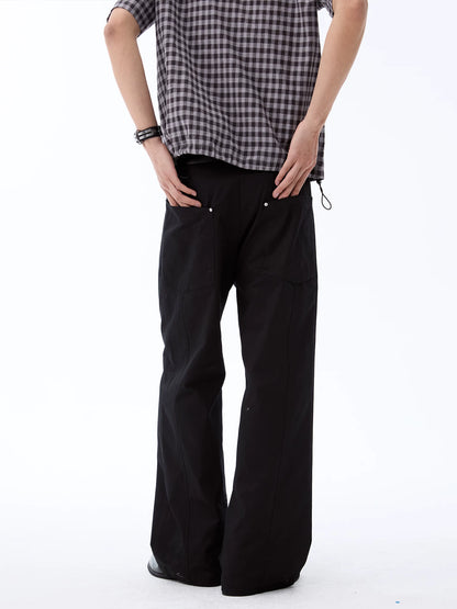DECONSTRUCTED RAW-EDGE JEANS