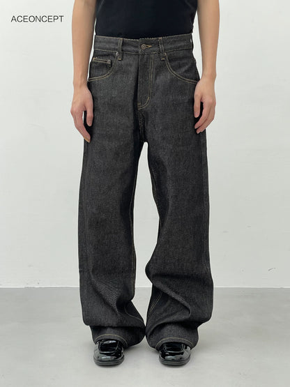 VINTAGE WIDE-LEG COMMUTER PANTS
