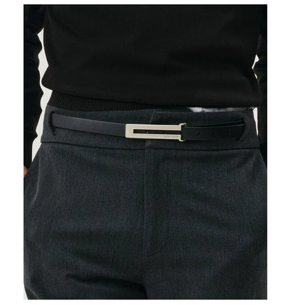 BAR KEY LEATHER BELT 9