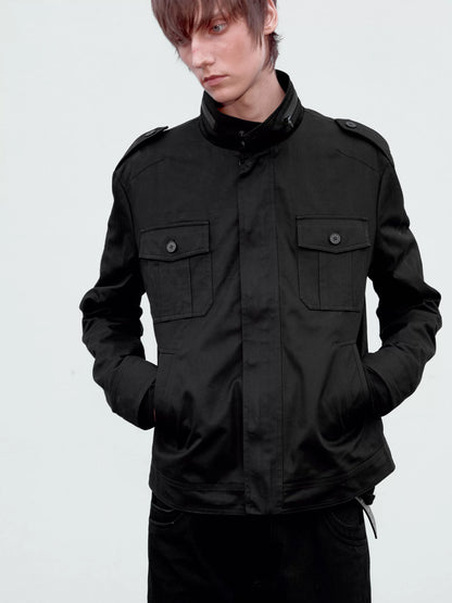 MERCERIZED COTTON WORK JACKET