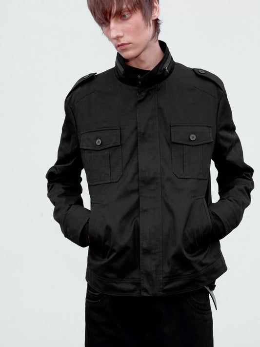 MERCERIZED COTTON WORK JACKET