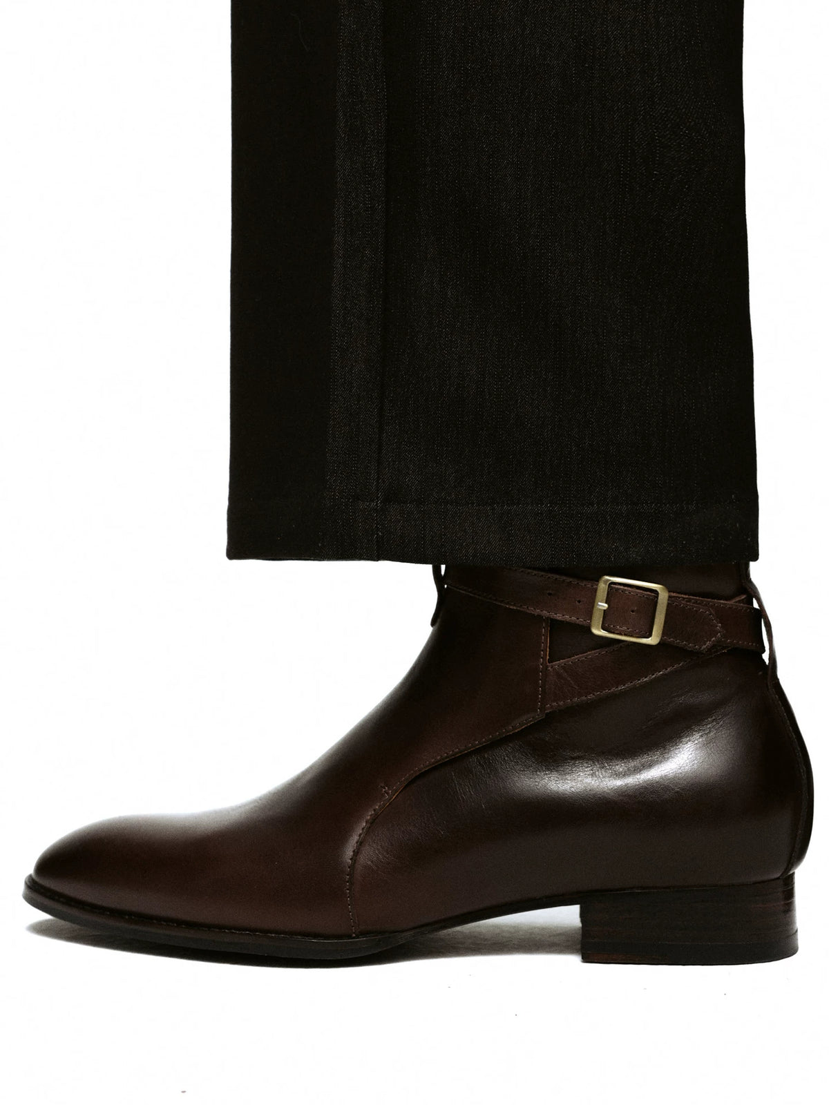 HARNESS STRAP ANKLE BOOTS 11