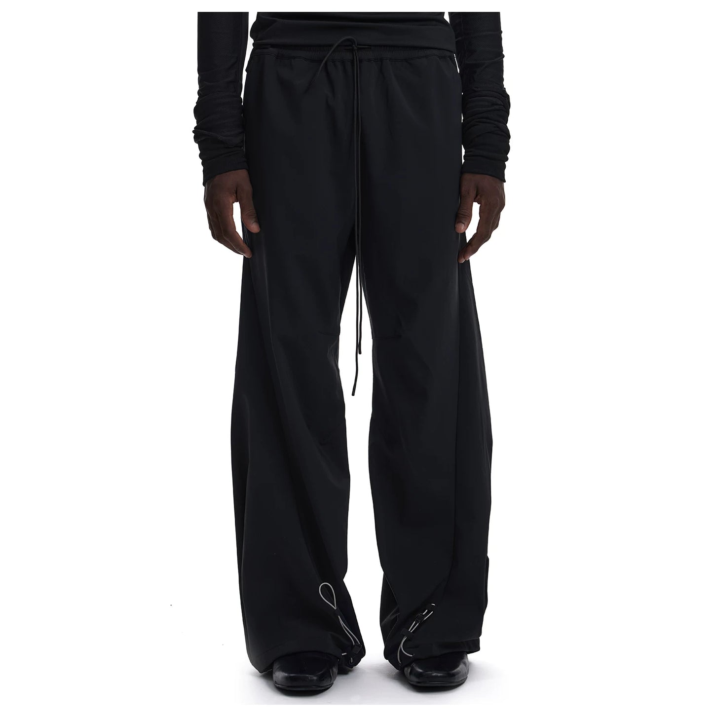 QUICK-DRY FLARED SOFTSHELL PANTS