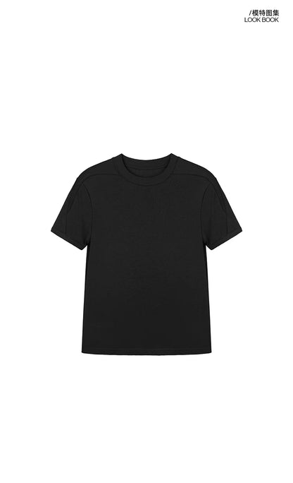 HIGH-STRETCH CUT-OUT T-SHIRT