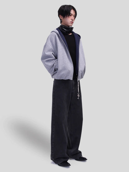 A-LINE WIDE LEG JEANS